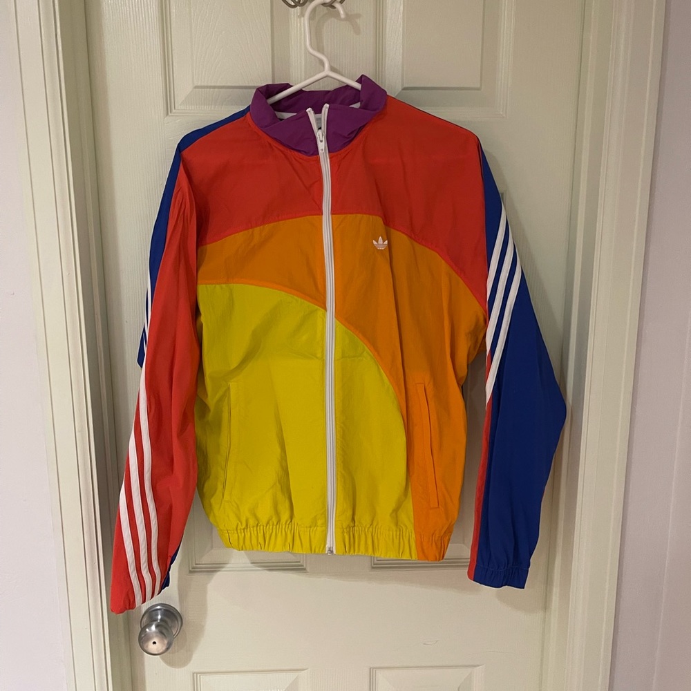 Adidas PRIDE love Unites Windbreaker jacket